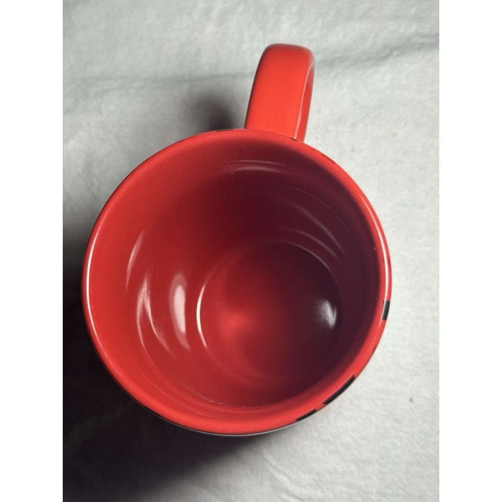 Disney 101 Dalmations Red Mug Puppy Design Coffee Cup Perfect Condition! - Picture 4 of 5